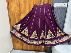 Stunning Purple Lehenga Choli Set