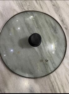 Induction Based Kadhai Stainless With Glass Cover
