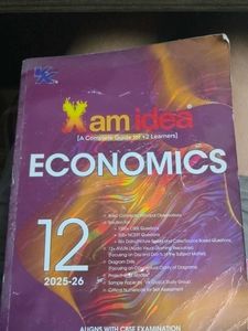 Xam Idea Economics Class 12