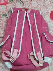 Pink Polka Dot Backpack