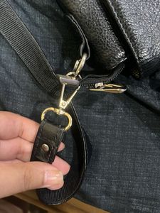 Chic Black Top-Handle Bag