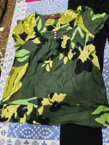 Stylish light Kurta  ( transi ) and Pants Set