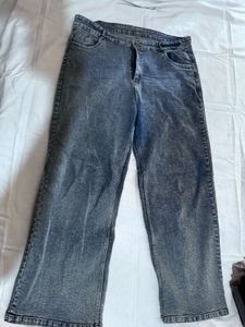 Light Wash Wide Leg Jeans