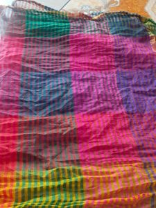 Multicolor Organza Duppatta..Combo