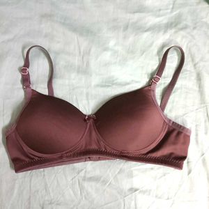 Comfortable Funion Chocolate T-Shirt Bra 30B