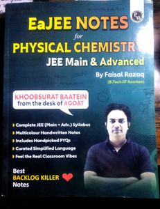 PW EaJEE Notes for Physical Chemistry