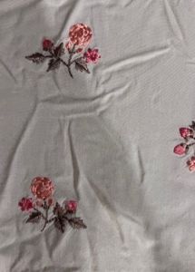 bombay paisley by westside White peplum  Top