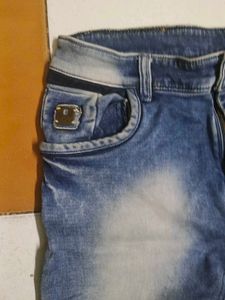 Blue Washed LEE Denim Jeans