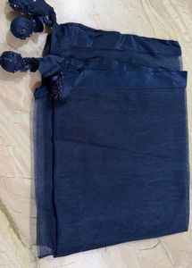 Sparkling Navy Blue Kurta Set