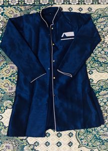 Men's Royal Blue Kurta