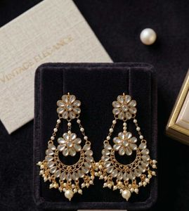 Exquisite Floral Drop Earrings