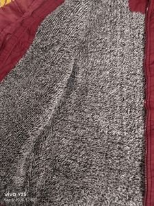 Maroon Padded Jacket