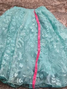 Girls Top With Net Skirt