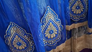 Net Anarkali Gown