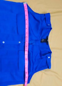 H&amp;M sleeveless blue top