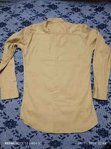 Sale 99rs. Stylish Khaki Shirt, have some clr fade
