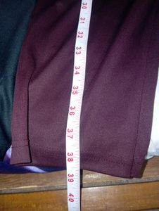 Maroon Athletic Pants