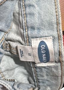 Light Wash Denim Shorts