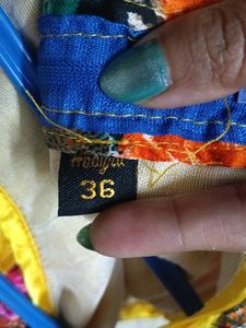 Beautiful Multilayer Long Frock Of Size 36