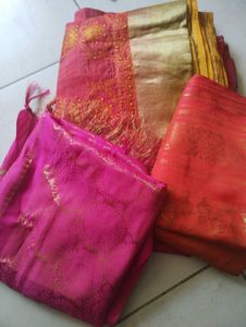 sari+2 shawls
