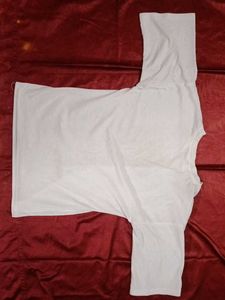 Graphic Print White T-Shirt