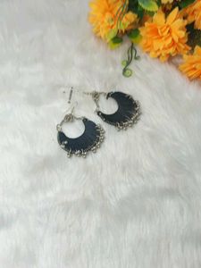 multi designer antic  lock silk handmade earrings