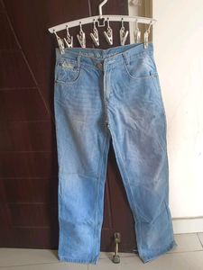 Light Wash Denim Jeans
