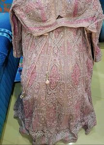 Stunning Pink Embellished Lehenga Choli