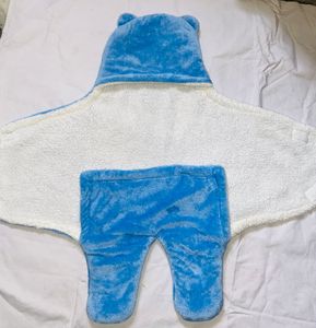 Hooded Baby Blanket For AC Room