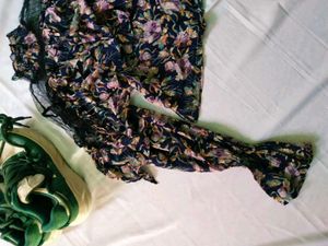 Chic Floral Mesh Top
