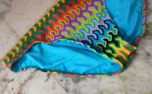 Vibrant Patterned Bikini Bottom