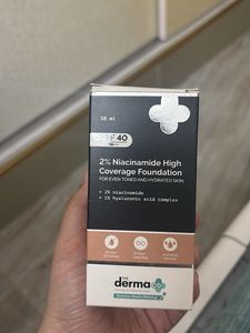The Derma Co Foundation SPF 40