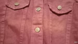 Red Denim Jacket Buy1Get 1 Free