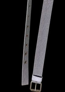 Stylish Grey Fabric Belt