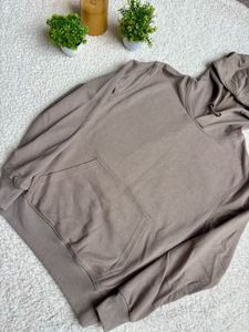 Comfortable Taupe Hoodie