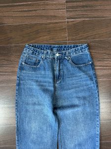 Wide Leg Denim Jeans