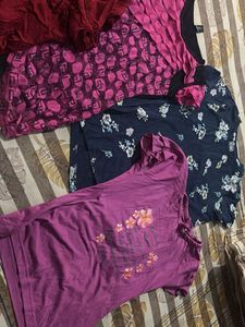 combo 4 night t shirts casual
