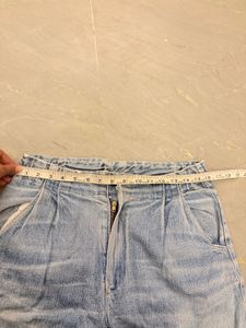 Vintage Elastic Waist Jeans