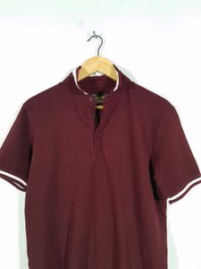 Maroon T-Shirt For Men's