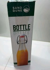 AGI Blue Glass Water Bottle
