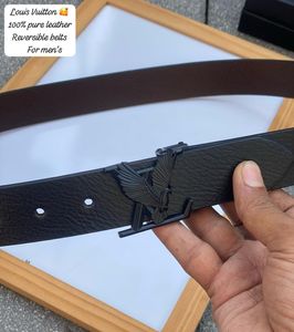 Louis Vuitton Reversible Leather Belt