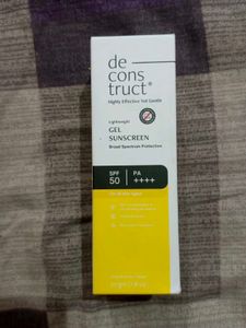 Deconstruct Lightweight Gel Sunscreen SPF 50
