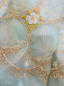 Embroidered Net Dupatta