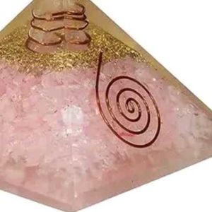 🔺Rose Quartz Orgone Pyramid