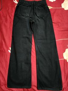 Black Wide Leg Jeans