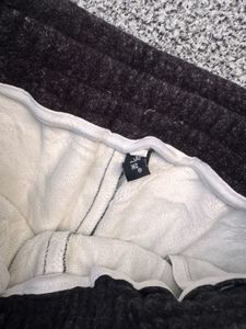Comfortable Grey Wide Leg Sweatpants