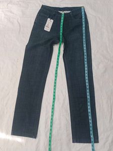 Dark Blue Denim Jeans