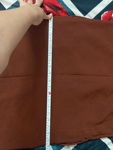 Brown Cinema Club Top With Pockets