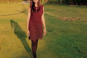 Brown One-piece