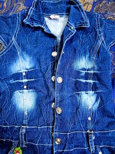 Denim Dress for Girls